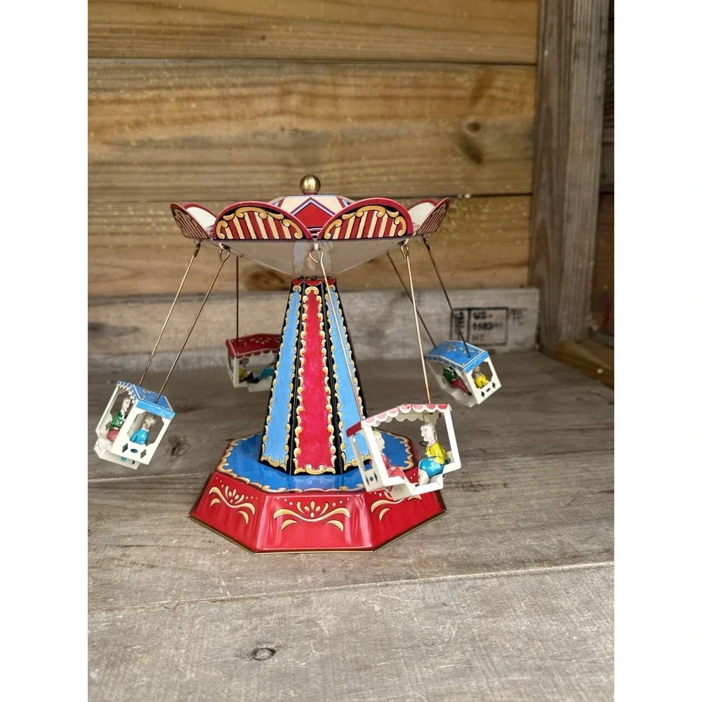 German Tin Litho Carousel / Merry Go Round (J.‎ W. Wagner / Brunn 2002)